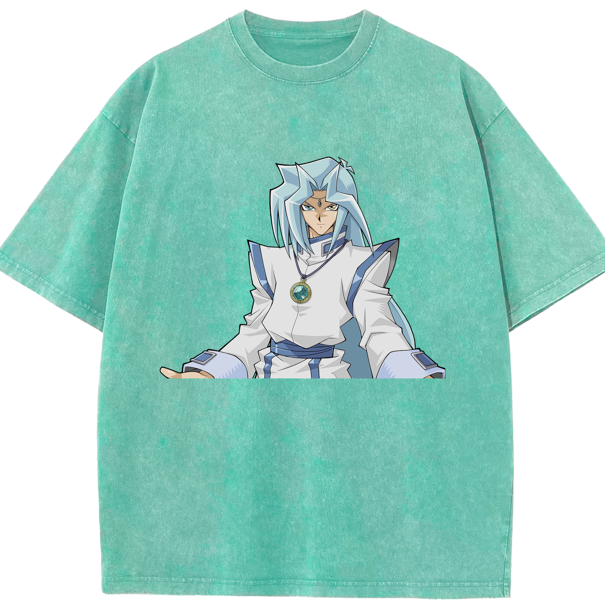 （画像用） 遊☆戯☆王 Yu-Gi-Oh! 綿100% ヴィンテージ風 半袖Tシャツ（フロントプリント）